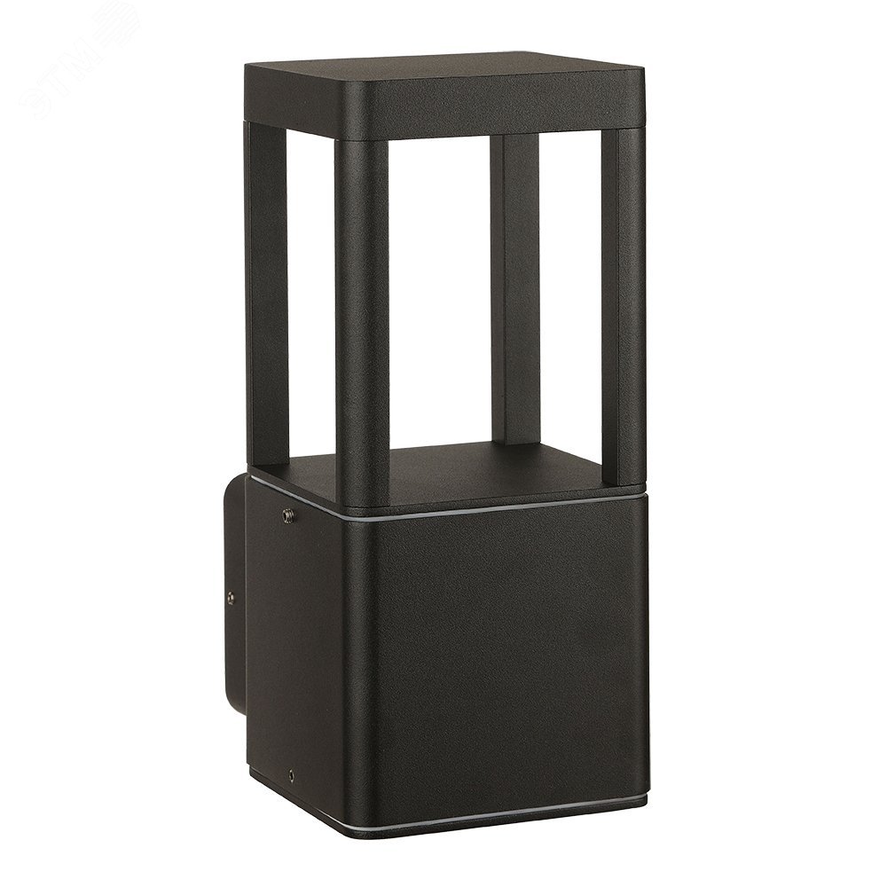 Светильник фасадный Arte Lamp PHERKAD A2726AL-1BK 1*LED Металл Чёрный