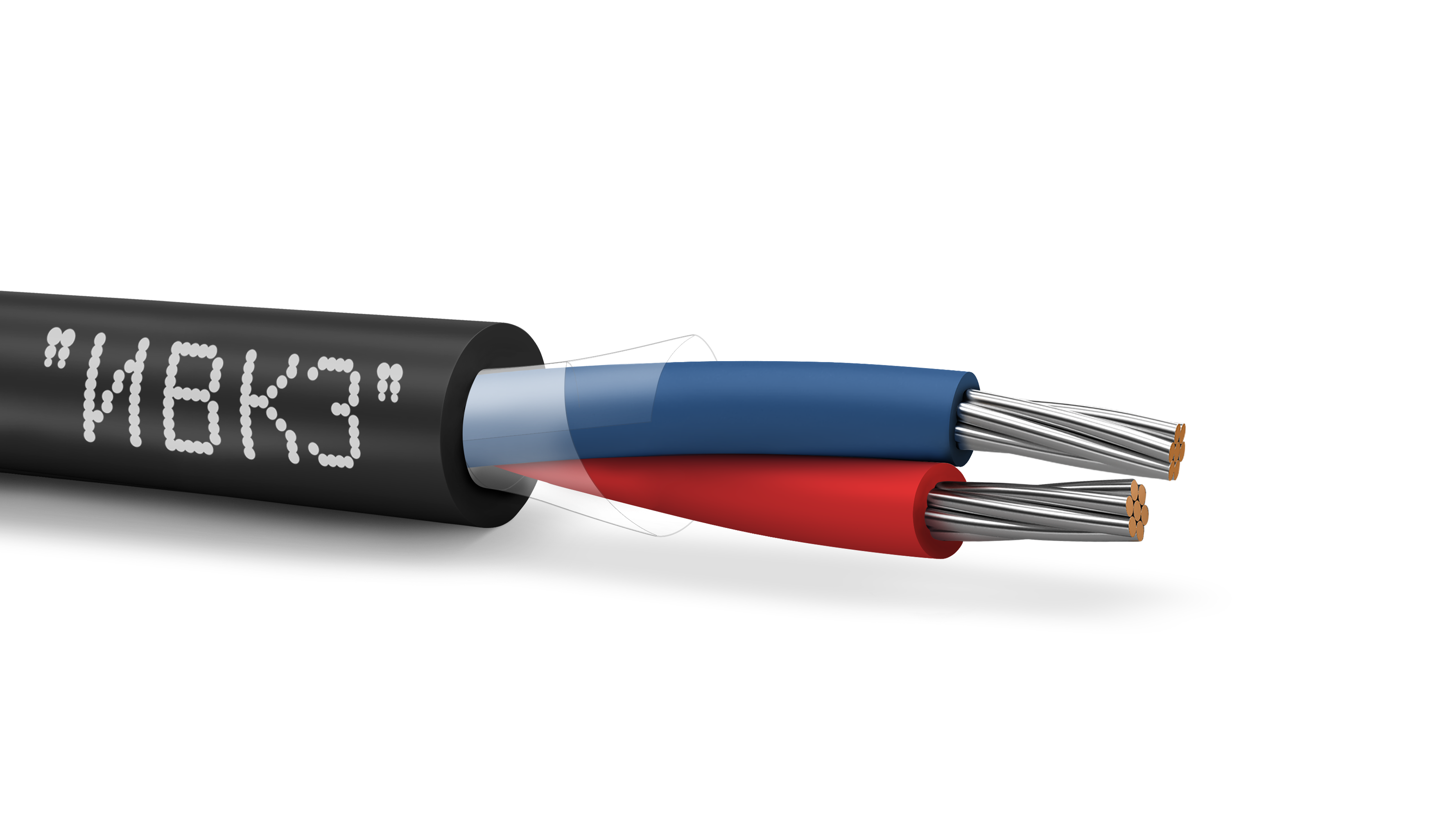 Провод монтажный МКШМнг(A)-HF 2х2.5  ТРТС