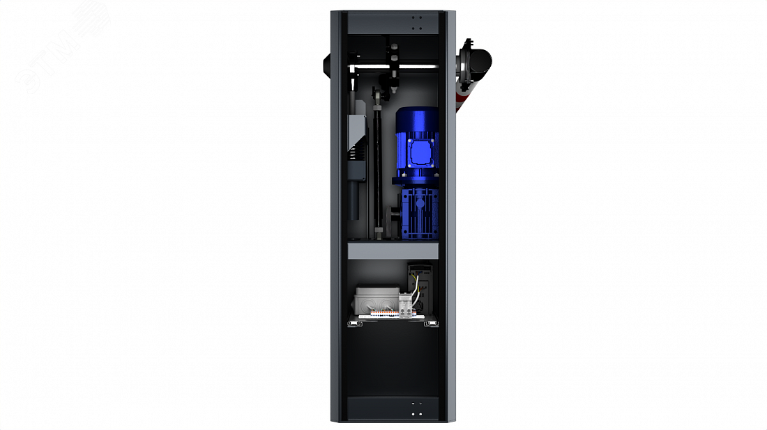 Тумба шлагбаума Миг 4 с приводом и частотным преобразователем