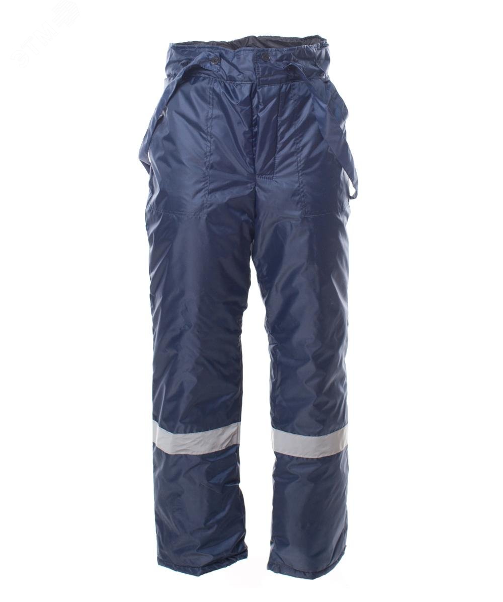 Брюки утеплённые мужские СТАНДАРТ цв. т.синий тк.Оксфорд, р. 120-124/170-176