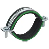 ELASTA Скоба металлическая двухкомпонентная с резиновым уплотнителем d=48-53мм IEK