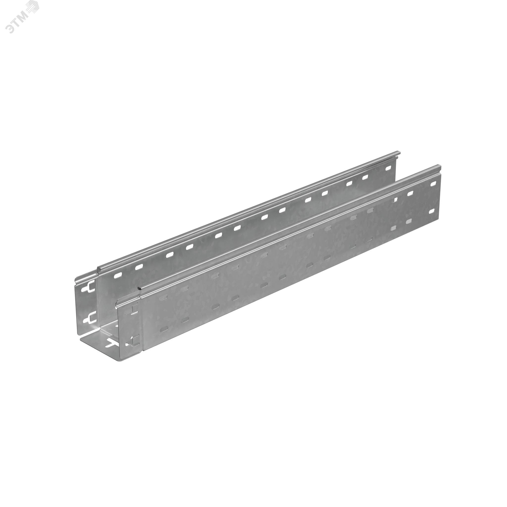 Лоток перф. 100х100х1,2 L2000 мм Быстрый монтаж ПЛЮС INOX304