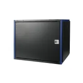 Шкаф настен. 19', 9U 600х450, дв. мет, чер. DATAREX