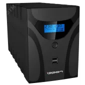 Источник бесперебойного питания Line-interactive Smart Power Pro II 1200 ВА/720 Вт фазы 1/1, Tower, 4хC13, RS232 и USB type B, c АКБ