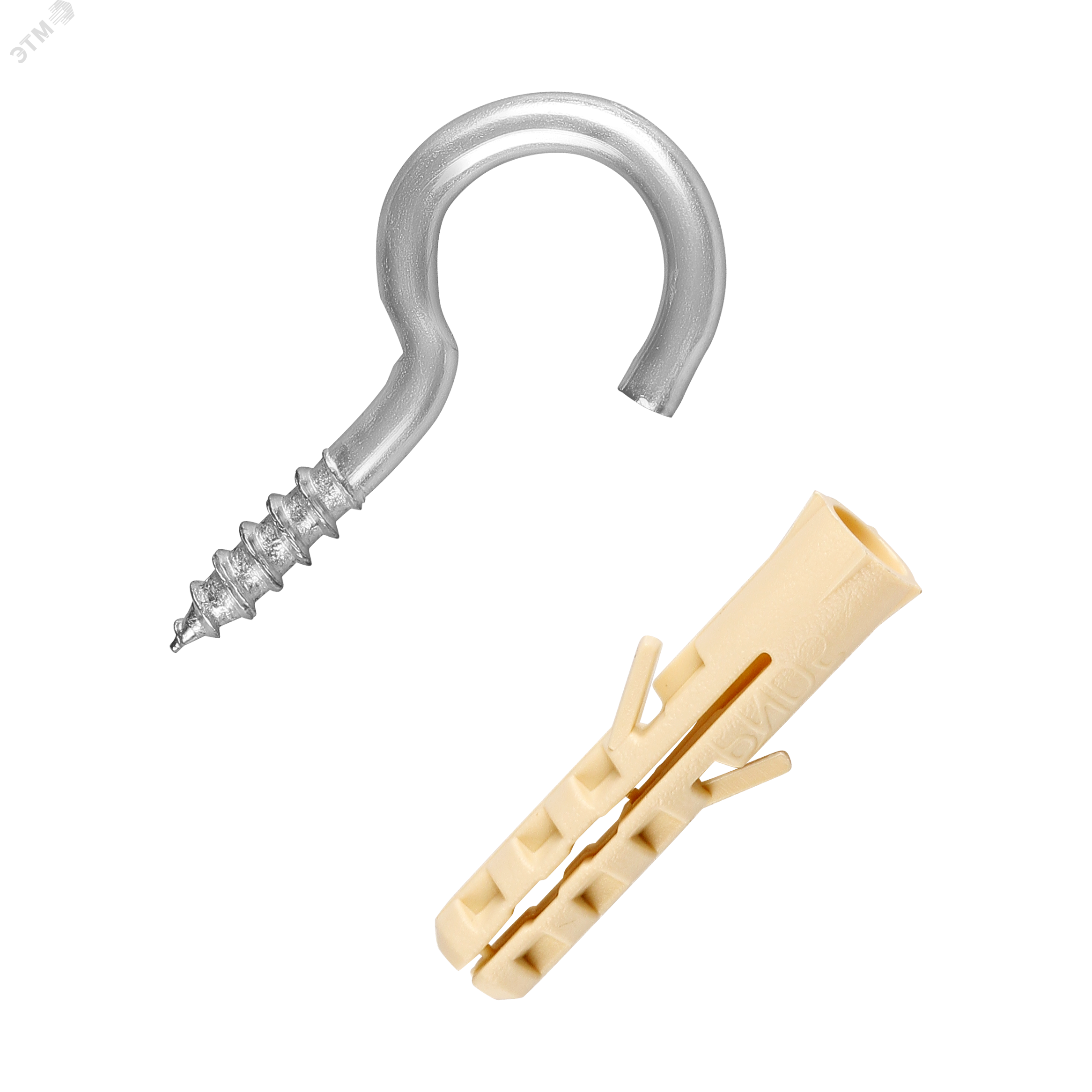 Крюк-шуруп 4,1х60  оцинкованный (6 шт.)