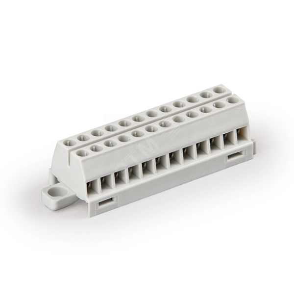 Клеммный блок Compact 12-полюсный с защитой проводов, Cu 1.5 мм , 450 В