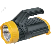 Фонарь светодиодный NPT-SP23-ACCU 5Вт + 1COB LED 5Вт 200Лм 250м аккумуляторный прожектор+кемпинг пластик 2Ач