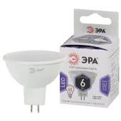 Лампа светодиодная LED MR16-6W-860-GU5.3 (диод софит 6Вт холод GU5.3) (10/100/4200)