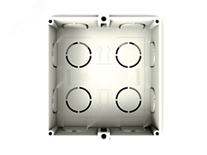 Коробка монтажная на 1 модуль для вызывной панели MTM