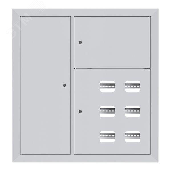 Щит этажный 6 кв. слаботочка слева (1000х950х160) Basic