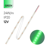 FL-Strip 2835 | 12V IP20 GREEN 24W/m 2500Lm/m | Катушка - 5 метров | - Светодиодная лента FOTON LIGHTING
