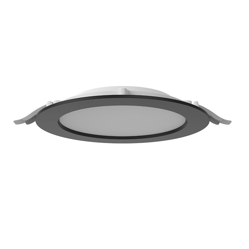 Светильник светодиодный ДВО-DL-01 Slim 30Вт 4000К 221*40мм IP65/40 черный опал EM