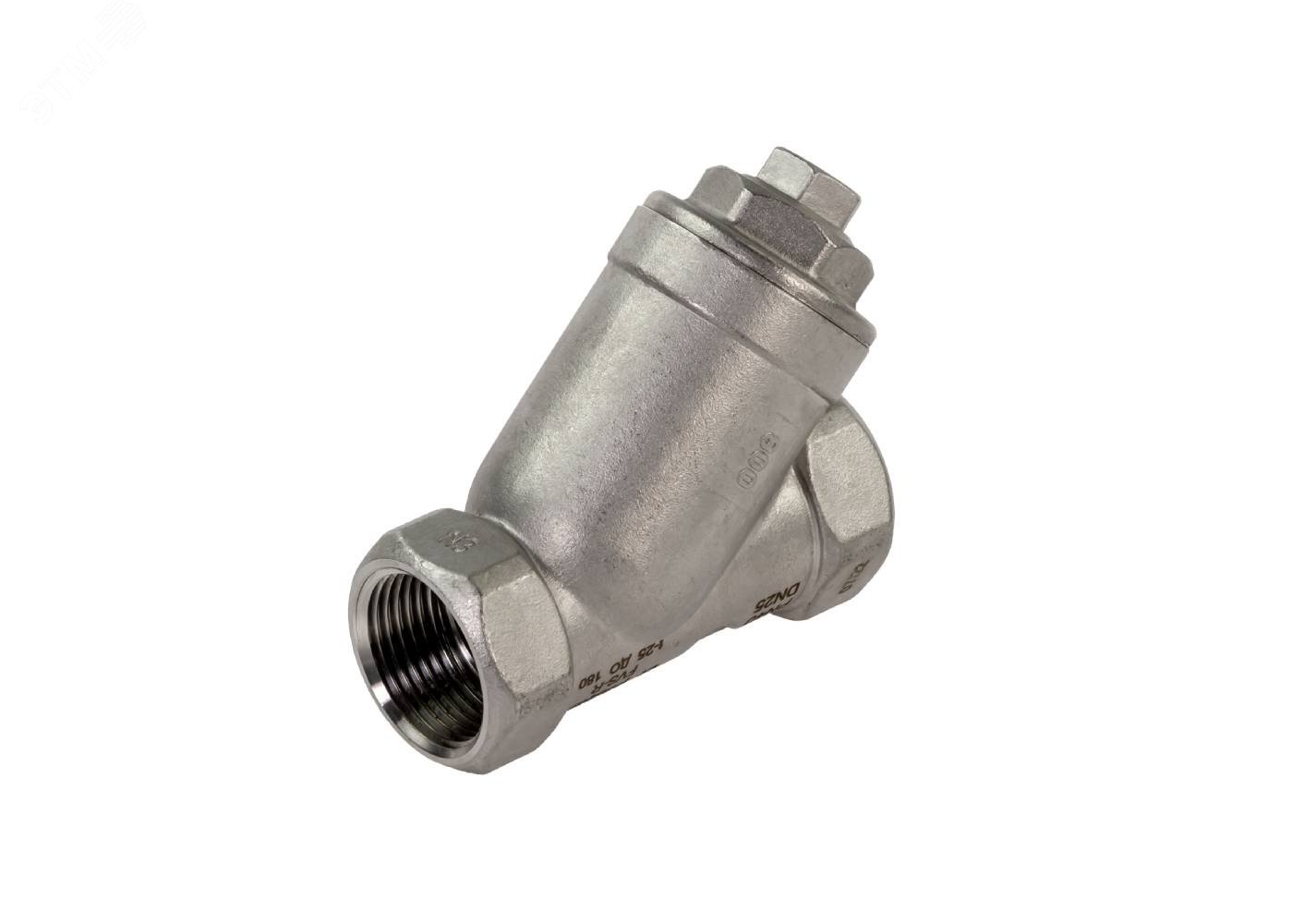 Фильтр сетчатый нержавеющая сталь FVS-R PN40 DN15 с пробкой CF8M