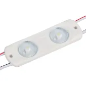 Модуль герметичный CRAFT-2835-2-12V Warm 170deg (56х17,5мм, 0.8W, IP65) (Закрытый)
