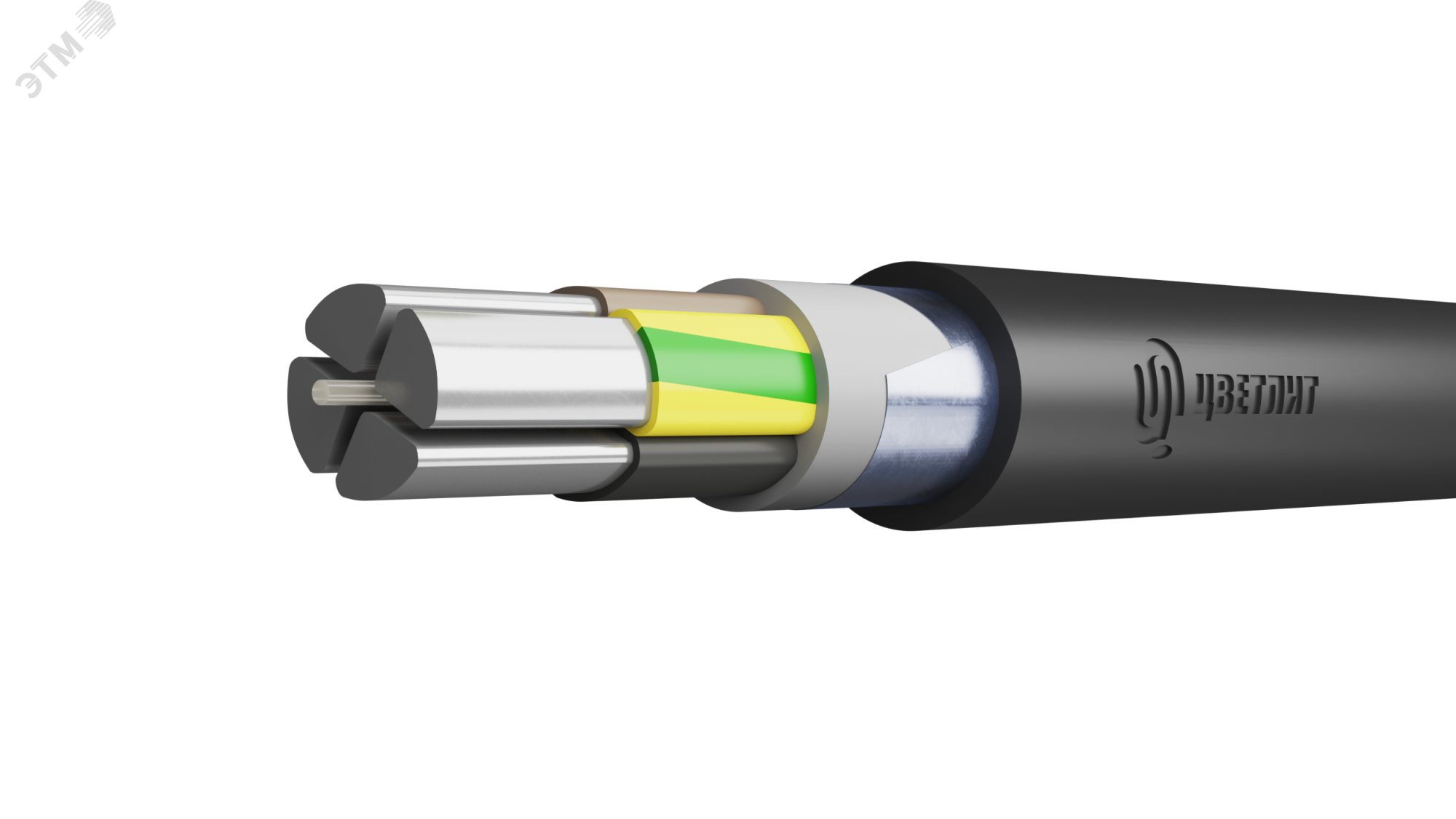 Кабель силовой АВБШв 4х70ос(N)-1 ТРТС