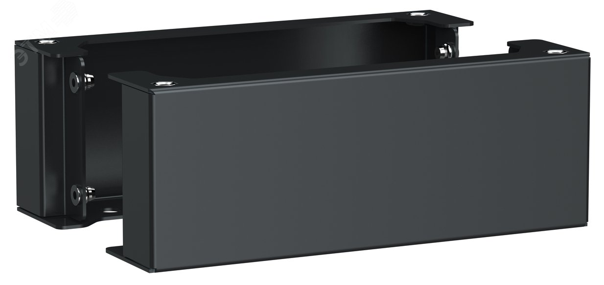 TITAN Панель цоколя ЩМП боковая 100х250мм RAL7021 (2шт/компл) IEK