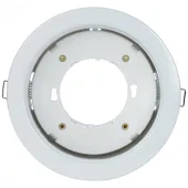 LIGHTING Светильник 4115 встраиваемый под лампу GX70 белый IEK