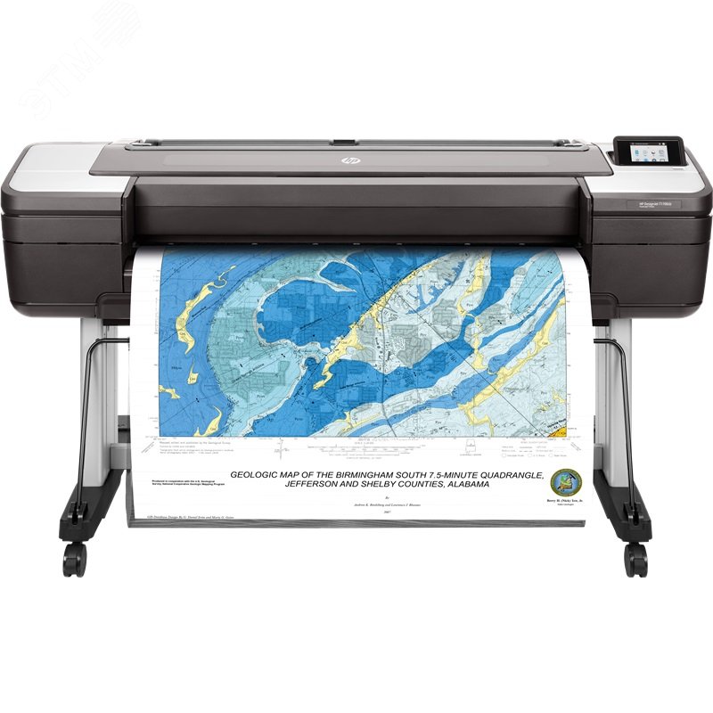 Принтер широкоформатный DesignJet T1700dr 44-in Printer