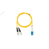 Шнур оптический переходной SM 9/125 OS2 FC/UPC-LC/UPC двойной LSZH 2мм