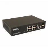 Коммутатор управляемый L2 8 портов GE/SFP 10 100 1000 Мб/сPoE+ 150Вт