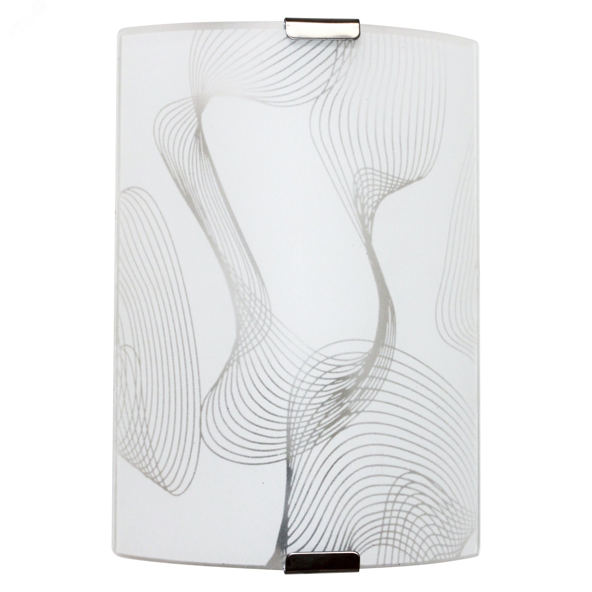 Светильник Бриз 150х220 НББ 21-60 М21 глянцевый белыйкл.штамп металлик ИУ