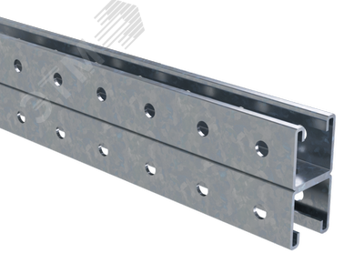 Профиль С-образный двойной 41х41 L=700 толщина 2.5мм горячеоцинкованный