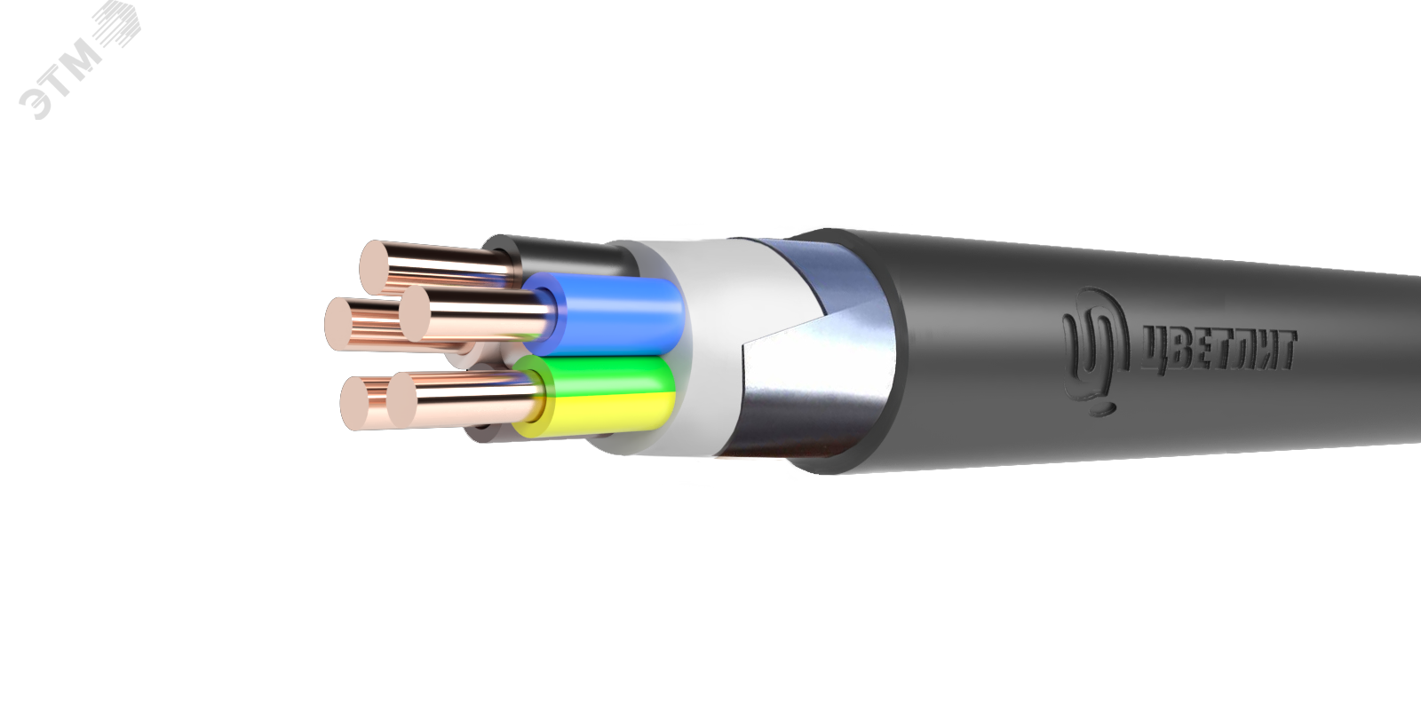 Кабель силовой ПБПнг(А)-HF 5х25мк(N,PE)-0,66 ТРТС