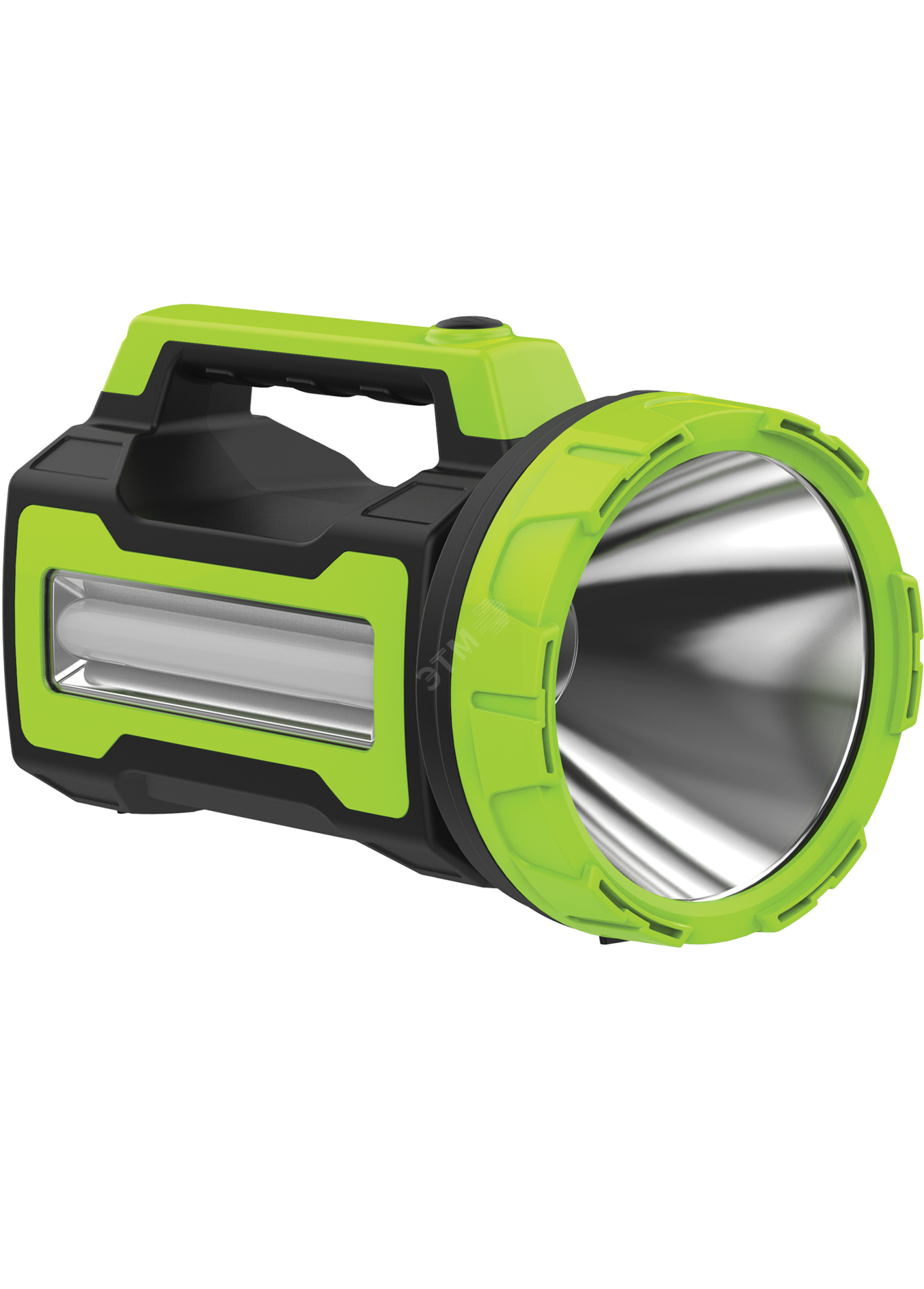 Фонарь-прожектор светодиодный аккумуляторный , LED 10вт+4вт, з/у 220/12в, usb выход