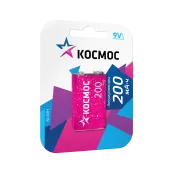 Аккумулятор 200мАч 6F22 NiMh 1Bl