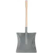 Совок для мусора стальной с ручкой