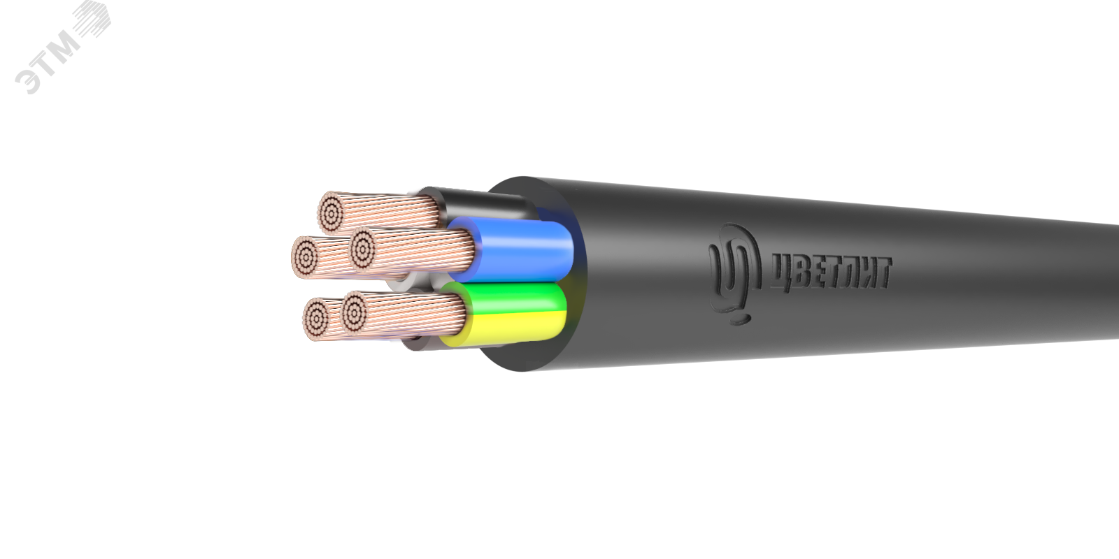 Кабель силовой КГВВнг(А)-LS 5х50(N,РЕ)-1 ТРТС