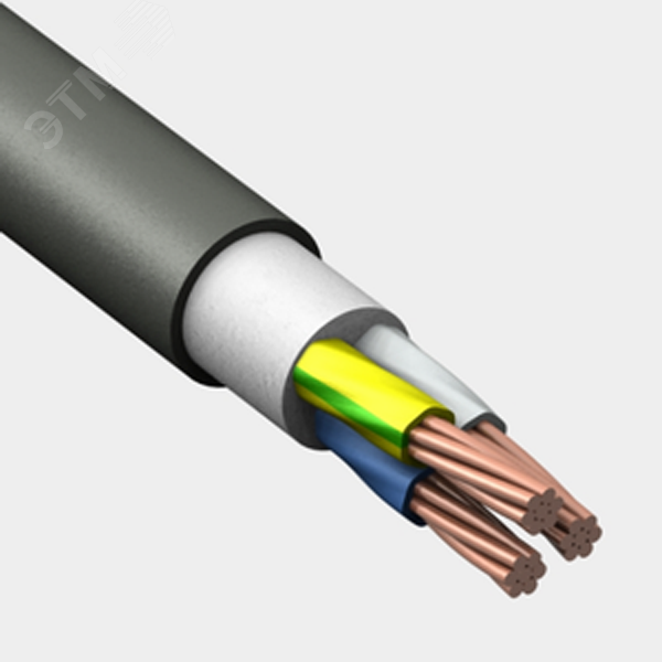 Кабель силовой ППГнг(А)-HF 3х25мк(N. PE) - 0.66 ТРТС