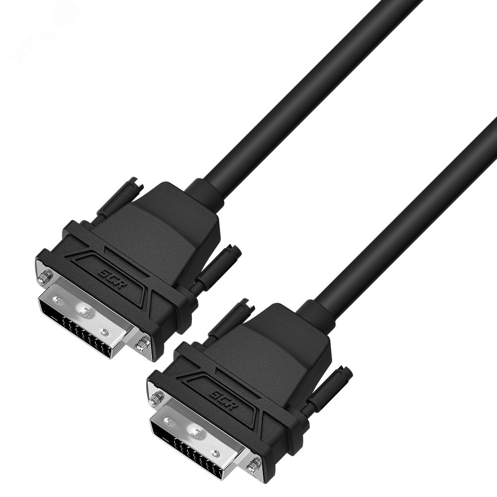 Кабель DVI-D 25M на 25 M, 5 м., черный