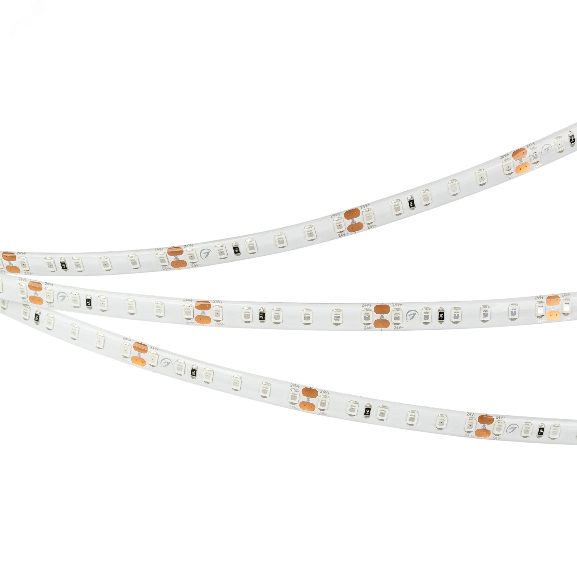 Лента герметичная RTW-SE-A120-8mm 24V Red (9.6 W/m, IP65, 2835, 5m) (, -)