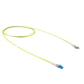 Оптический коммутационный шнур переходной Duplex LC-UPC/ST-UPC, 9/125 OS2, 1 м