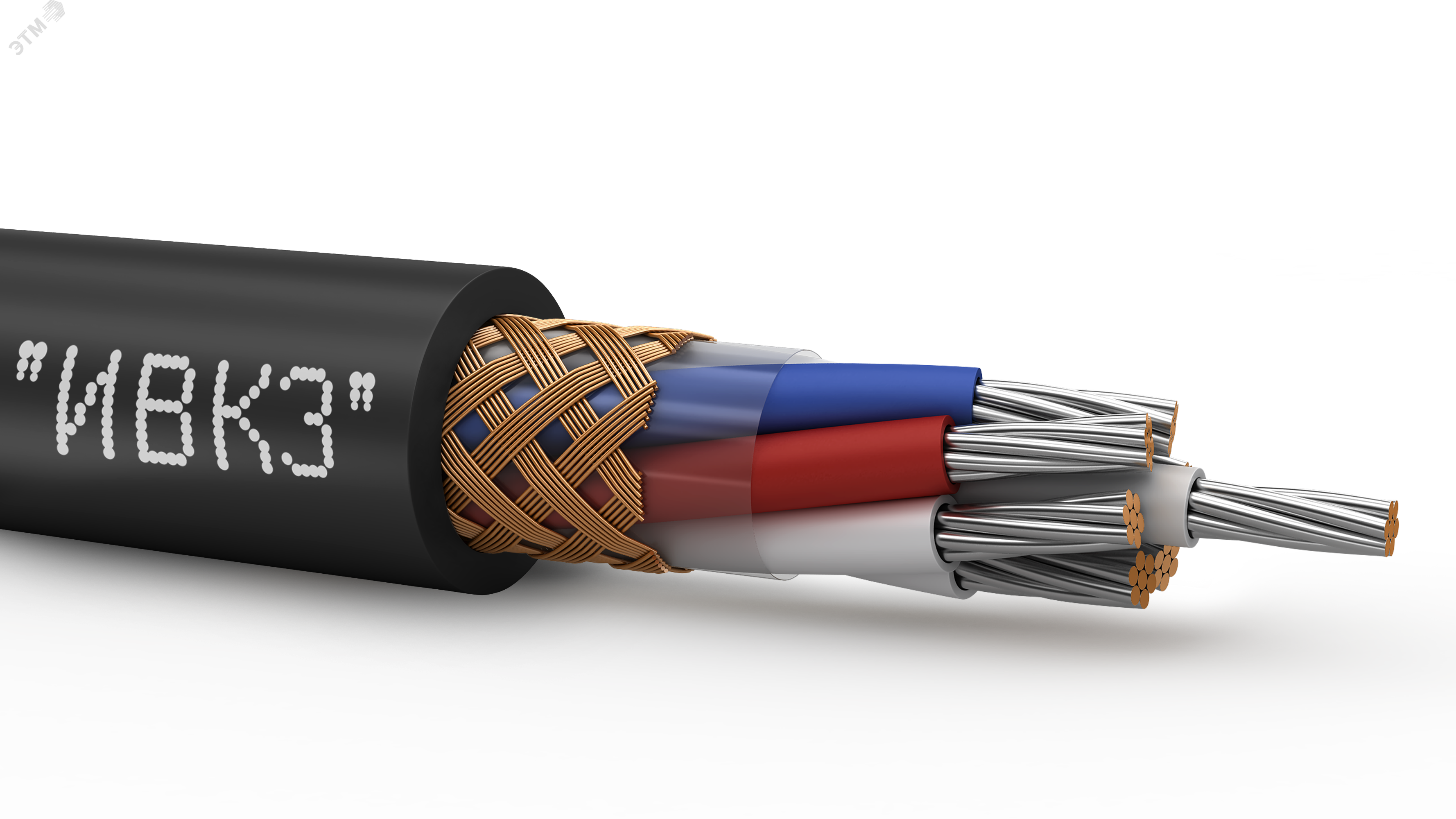 Провод монтажный МКЭШВнг(A)-LS 7х2х0.75  ТРТС