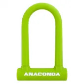 Замок навесной АВАНГАРД ANACONDA Т608 GREEN силикон с креплением на раму всепогодный