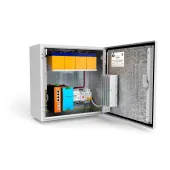 Узел коммутационный 4хPoE+, 2хSFP, 120 Вт, АС 220В, 50 Гц IP66, 380х380х210 мм