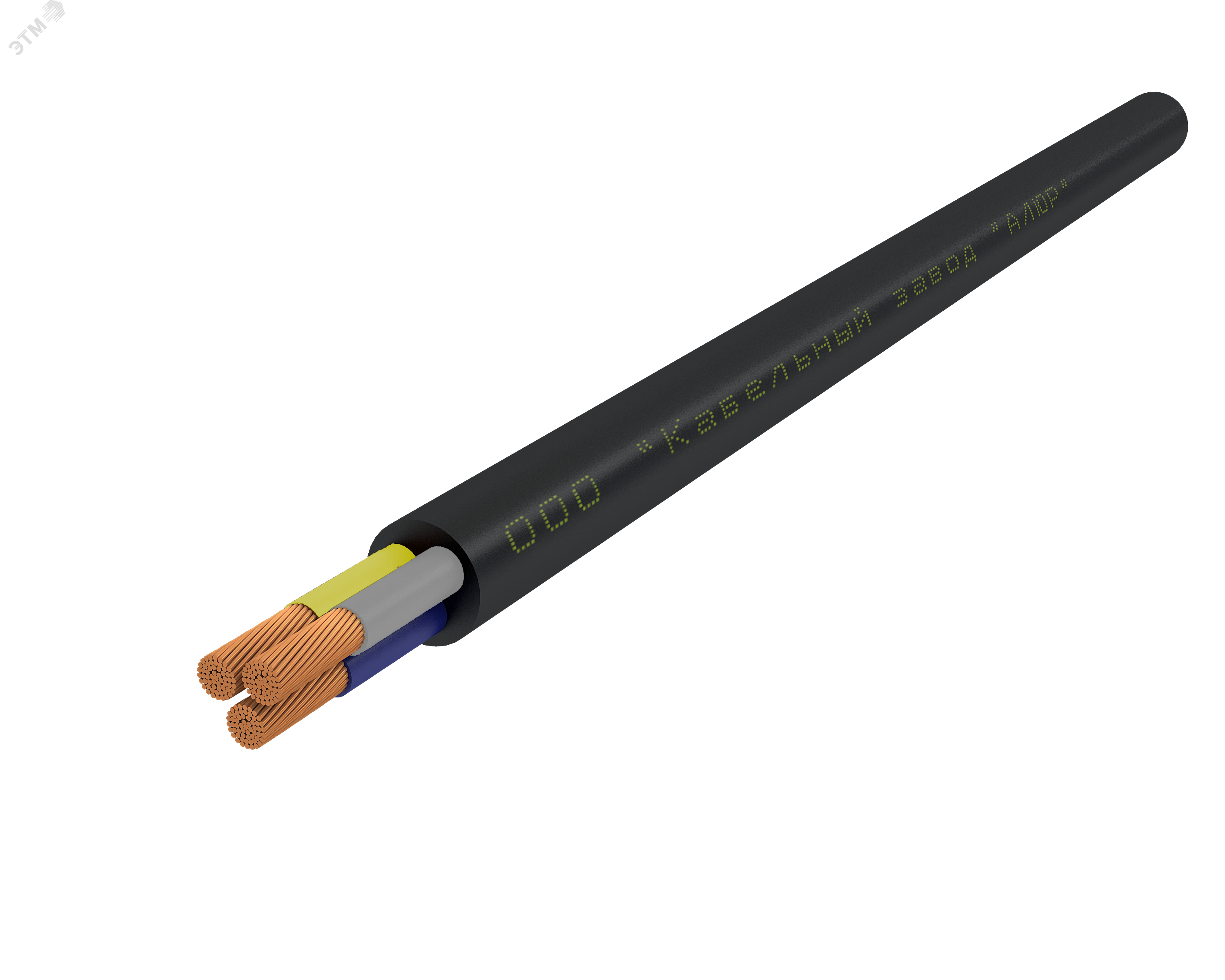 Кабель силовой КГТП 3х1.5(N.PE)-380/660-3бух