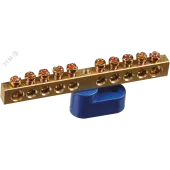 Шина нулевая на одном угловом изол NBB-M69-10C1/B
