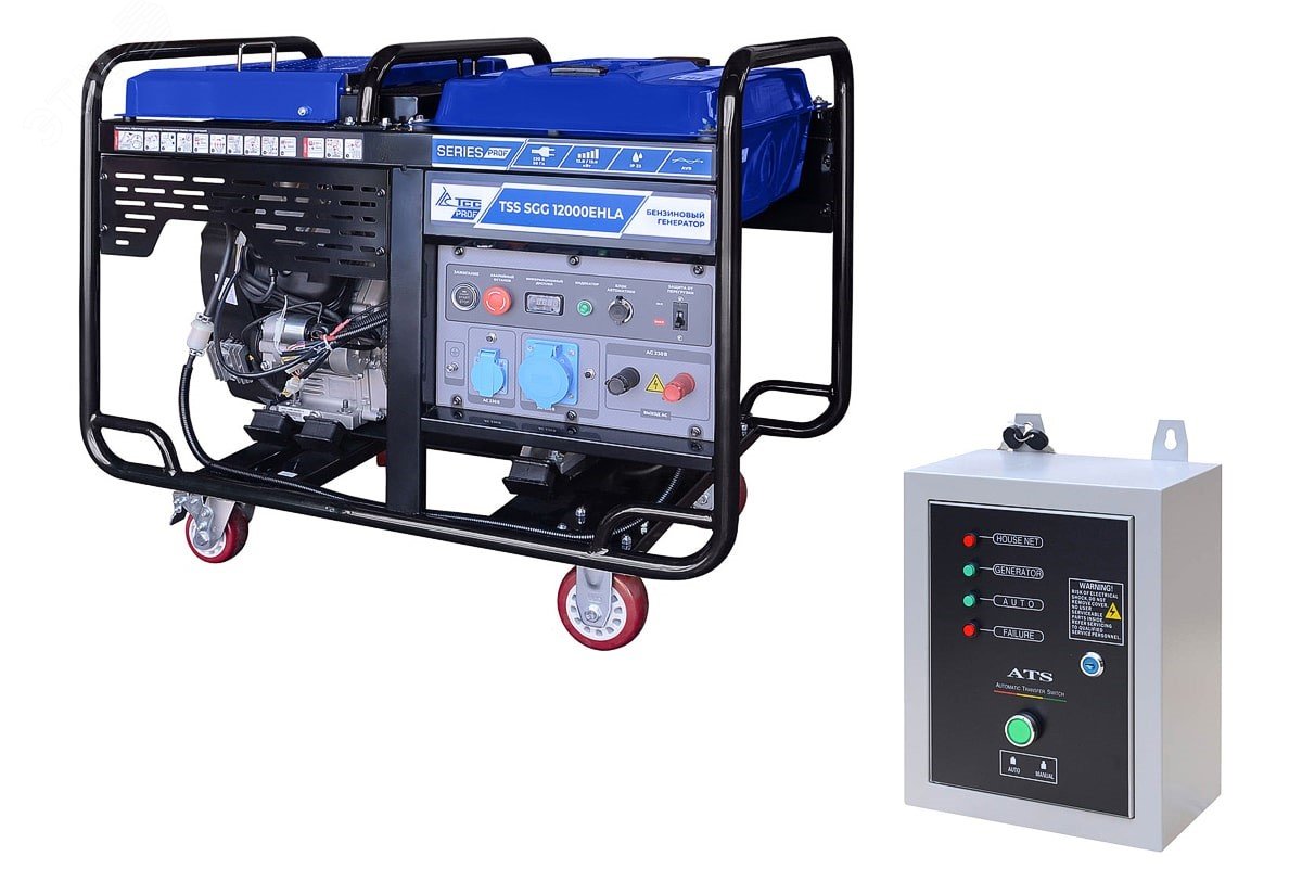 Бензогенератор TSS SGG 12000EHLA с АВР