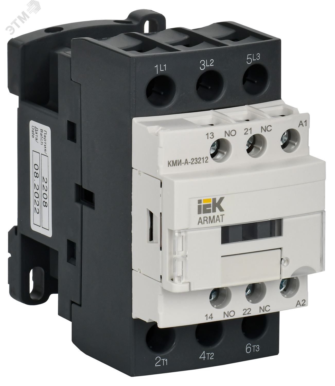 Контактор ARMAT КМИ-А-23212 LC1D 32А 24В/АС3 1НО1НЗ
