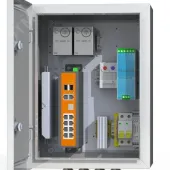 Узел коммутационный 8хPoE, 2хSFP, 4хSC, IP66, 300х400х210 мм