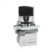 Переключатель OptiSignal D22 C4-S-53 3 положения с возвр металл 2НО XB4BD53