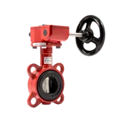 Затвор дисковый поворотный ЗПВЛ-FLN (W)-5-400-MDV-Е DN 400 PN 16 м/ф (с редукт.)