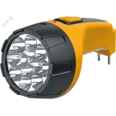Фонарь светодиодный NPT-CP05-ACCU 12+10LED аккумуляторный с вилкой для зарядки пластик