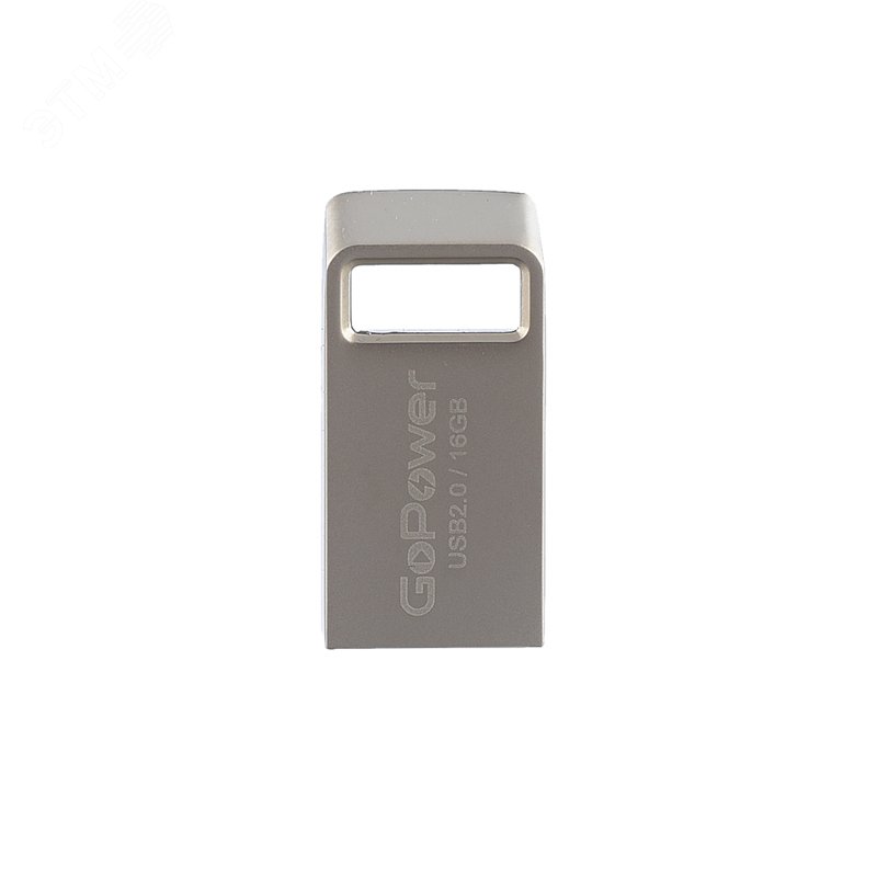 Флеш накопитель 16GB MINI, USB 2.0, серебристый