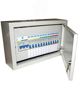 Щиток осветительный навесной ОЩВ-12 УХЛ4, 100/16А, IP54