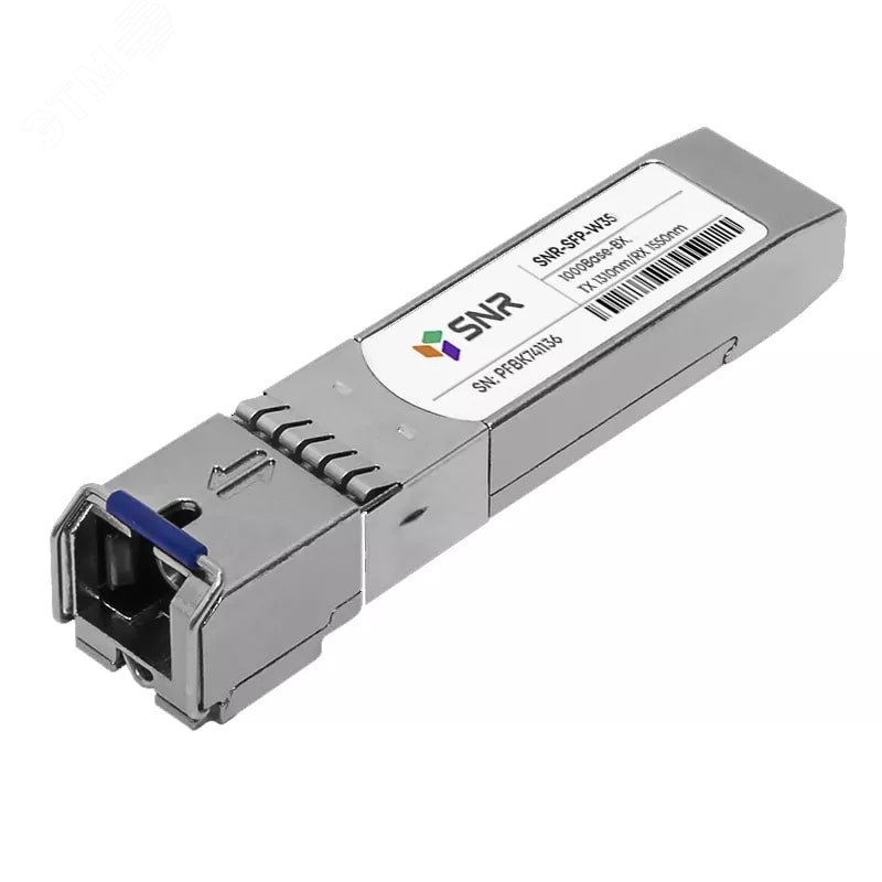 Модуль SFP WDM 1хSC, 1 Гб/с, 21 дБ, Tx:1310/Rx:1550 нм, DDM, до 40 км