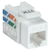 Модуль Keystone Jack кат. 6 UTP 110 IDC 90 град.